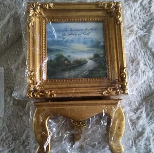 New Rare Title Thomas Kinkade Art Miniature Masterpiece Emerald Isle Figurine